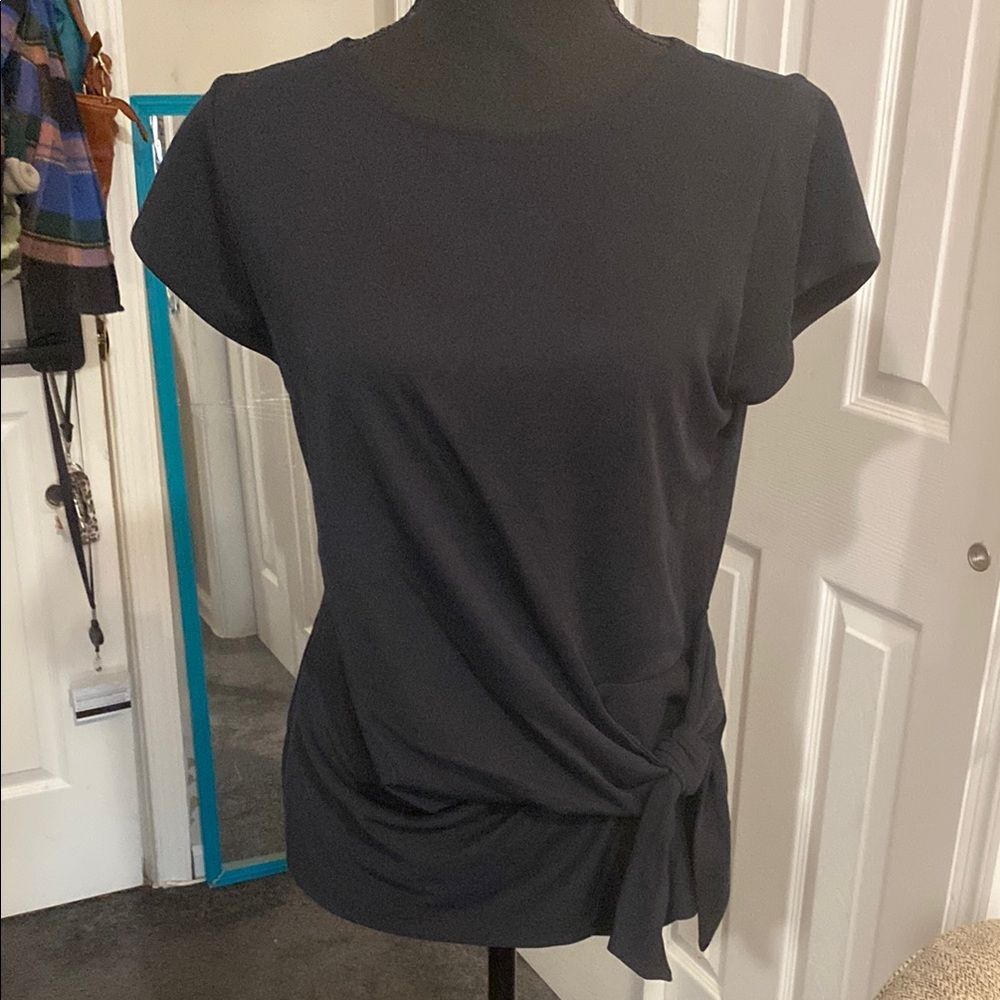 Elegant Black Women's Top from Macy’s On 34th Size Medium